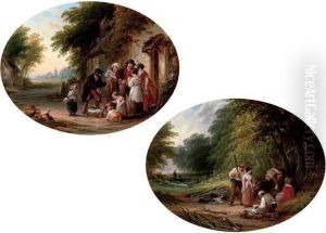 A Travelling Peddler; And A Picnic by John Anthony Puller