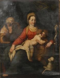 Holy Family With Lamb Holy Family With Lamb