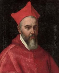Portrait Of A Cardinal, Bust-length
