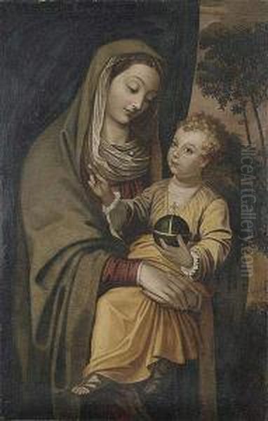 Virgen Con El Nino - view 1