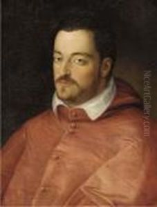 Portrait Of Ferdinando De' Medici, Bust-length, Dressed As Acardinal