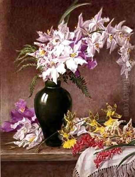 Orchids in a Vase - view 1