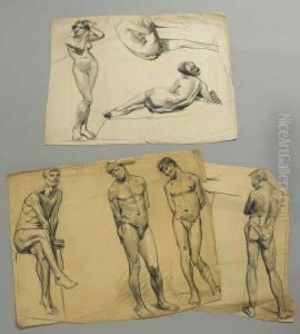 Folio Of Approximately Eighty Works by Sarah Henrietta Purser