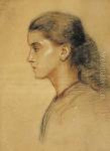 Young Woman In Profile