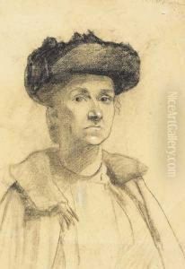 Study For Portrait: Mrs Moore by Sarah Henrietta Purser