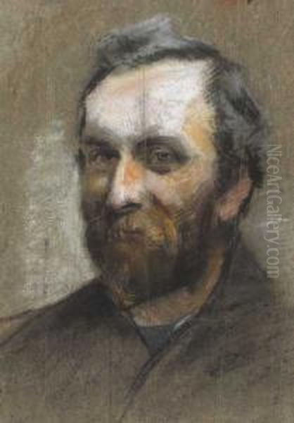 Study For Portrait Of A Bearded Man - view 1