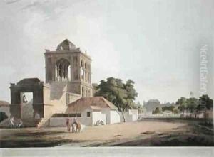 View in the Fort Madura by Thomas Daniell