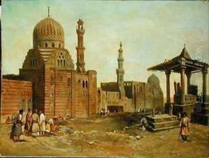 Mosques and Minarets by Adrien Dauzats