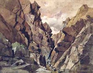The Portes de Fer Passage II by Adrien Dauzats