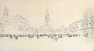 Grande Place, Acija by Adrien Dauzats
