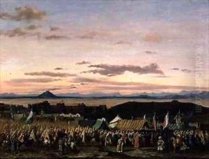 The Taking of Setif during the Conquest of Algeria by Adrien Dauzats