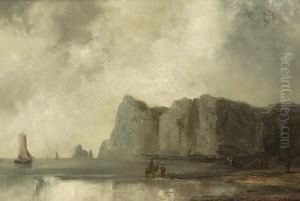 Kustenlandschaft Mit
Fischern. by Josef Carl Berthold Puttner
