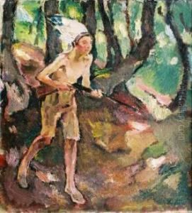 Il Figlio Helmut Da Indiano by Leo Putz