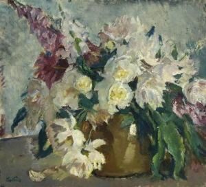 Weise Pfingstrosen.1925 Weise Pfingstrosen.1925