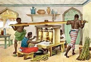 Small Portable Sugar Mill by Jean Baptiste Debret