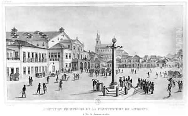 Temporary Acceptance of the Lisbon Constitution Rio de Janeiro - view 1