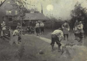 Bowling by Howard Pyle