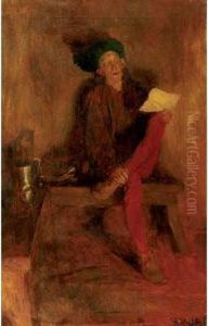 Villon--the Singer Fate Fashioned To Her Liking by Howard Pyle