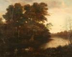Cowherder By The River