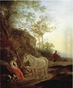 A Landscape With A Shepherdess