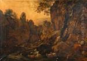 Goats In A Gorge