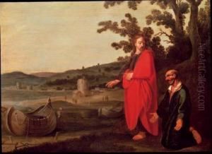 The Calling Of Saint Peter by Jan Pynas