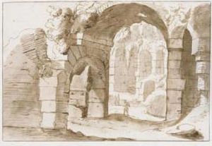 Figures Among Ruins by Jan Pynas