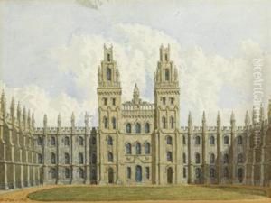 All Soul's College, Oxford by George Pyne
