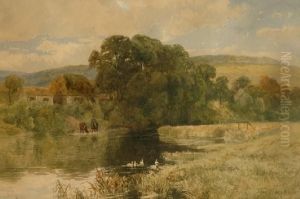 South Stoke On The River Arun Sussex by Thomas Pyne