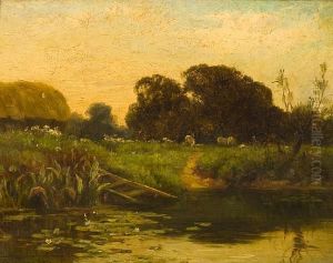 River Landscape by Thomas Pyne