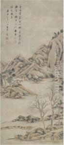 Mountain Landscape by Dong Qichang