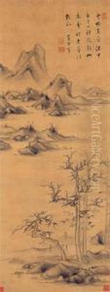 Landscape After Ni Zan - view 1