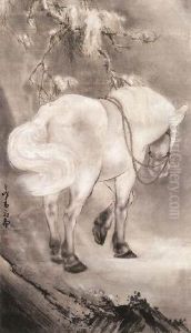White Horse by Gao Qifeng