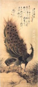 Modern Chinese Paintings From An Asian Private Collection
Peacocks by Gao Qifeng