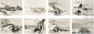 Landscape by Gao Qifeng