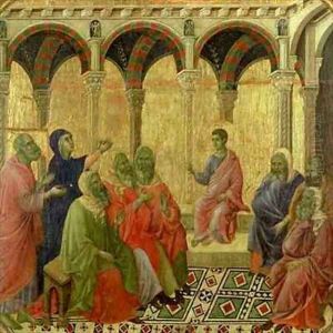 Maesta Christ Among the Doctors