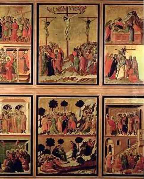 Maesta eleven scenes from the Passion 4 - view 1
