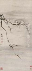 Birds In Winter by Gao Qipei