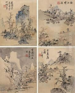 Landscapes by Gao Qipei