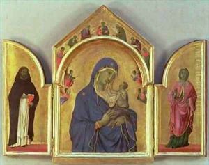 Madonna and Child with SS Dominic and Aurea