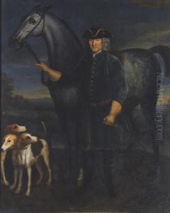 Portrait Of A Gentleman by Martin Ferdinand Quadal