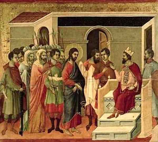 Maesta Jesus before Herod - view 1