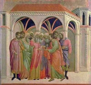 Maesta Judas Receives Thirty Pieces of Silver
