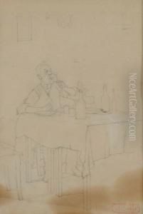 All'osteria by Giovanni Battista Quadrone