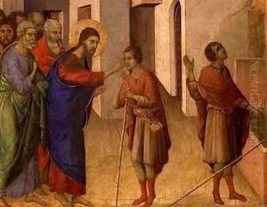 Jesus Opens the Eyes of a Man Born Blind