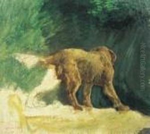 Cane Da Caccia by Giovanni Battista Quadrone