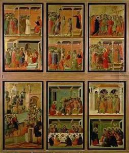 Maesta eleven scenes from the Passion 2