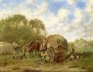 Marketenderin Im Feldlager. by Franz Quaglio