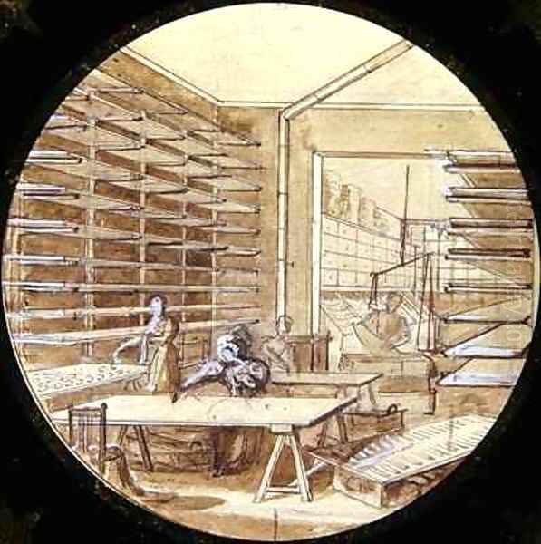 Design for a sevres plate from the Service des Arts Industriels 2 - view 1