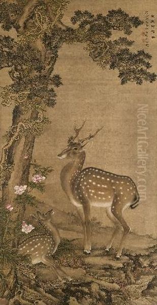 A Pair Of Deer - view 1